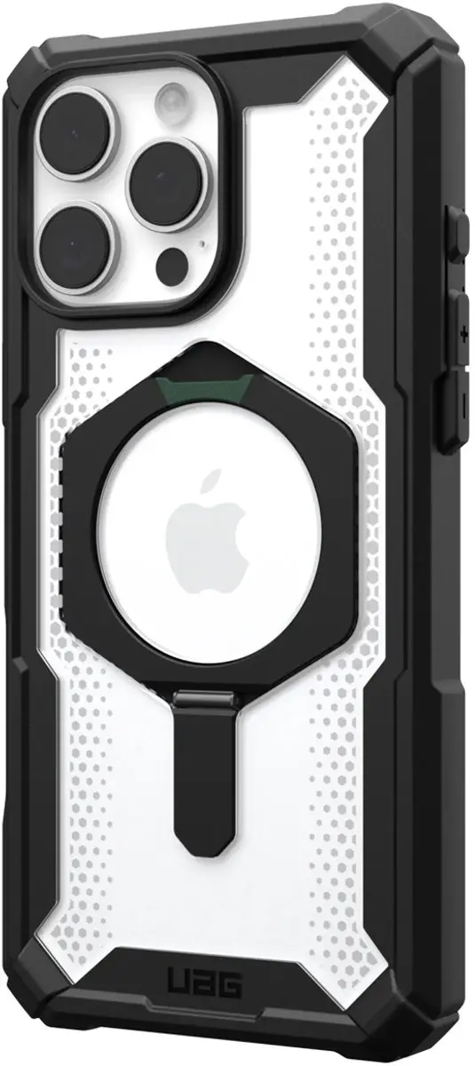 Urban Armor Gear Plasma XTE Mag Hoesje iPhone 16 Pro Max - 11447511404G - Black/Clear - afbeelding 3 van 6