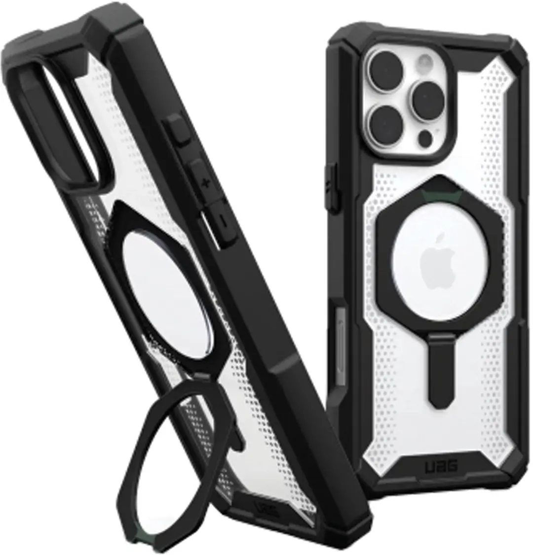 Urban Armor Gear Plasma XTE Mag Hoesje iPhone 16 Pro Max - 11447511404G - Black/Clear - afbeelding 2 van 6