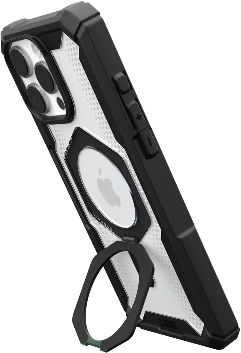Urban Armor Gear Plasma XTE Mag Hoesje iPhone 16 Pro Max - 11447511404G - Black/Clear - afbeelding 4 van 6
