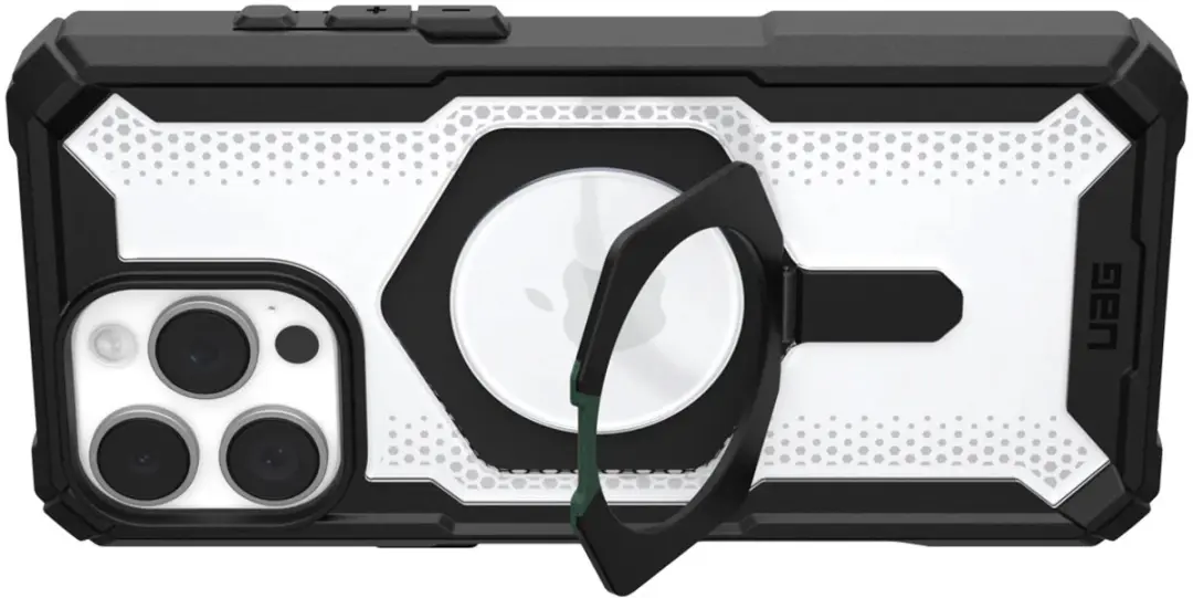 Urban Armor Gear Plasma XTE Mag Hoesje iPhone 16 Pro Max - 11447511404G - Black/Clear - afbeelding 6 van 6