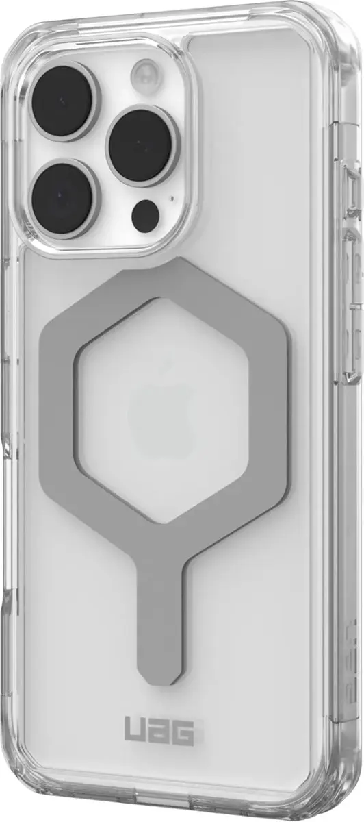 Urban Armor Gear Plyo Hoesje 114480114333 - iPhone 16 Pro - Ice Zilver - afbeelding 3 van 6