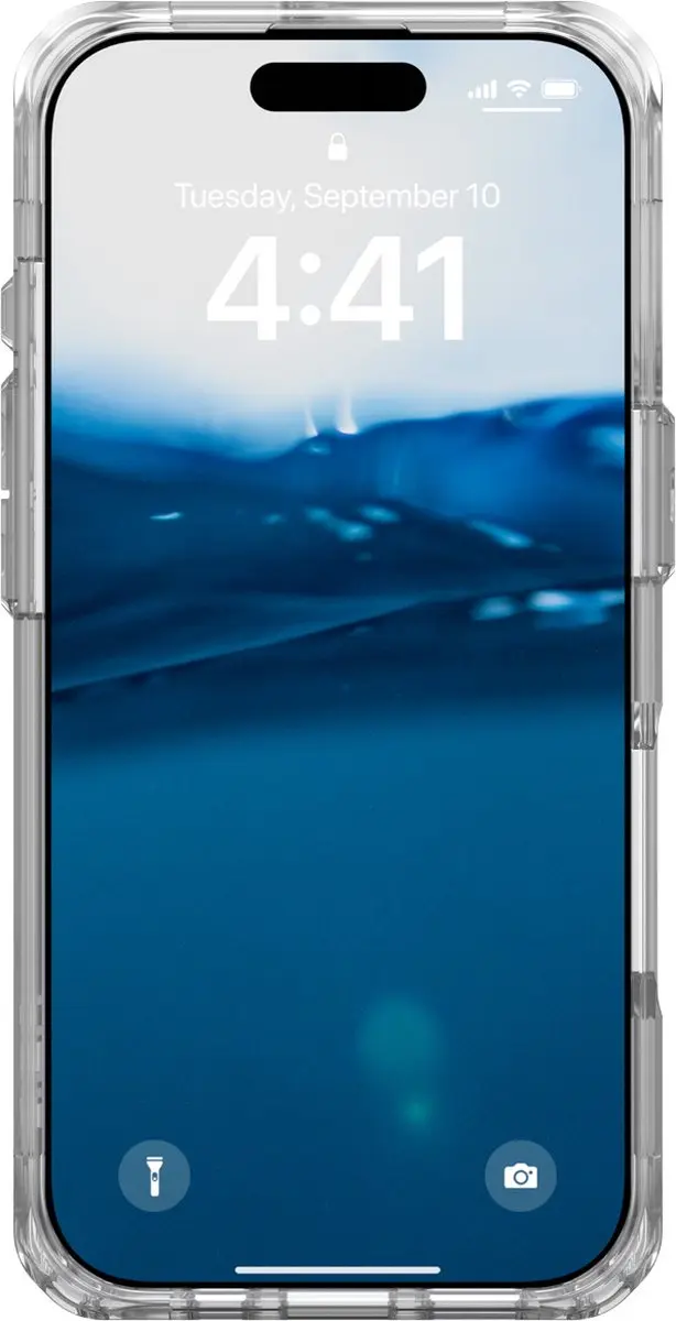 Urban Armor Gear Plyo Backcover iPhone 16 Pro - 114484114343 - Transparant - afbeelding 5 van 6