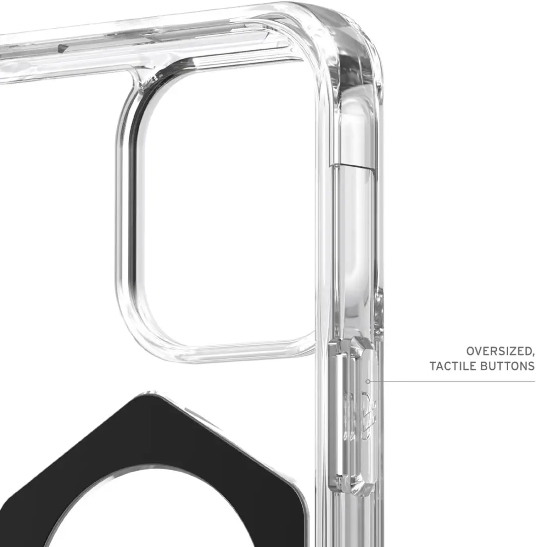 Urban Armor Gear Plyo XTE Backcover 114489114G36 - iPhone 16 Pro Max - Transparant - afbeelding 6 van 6
