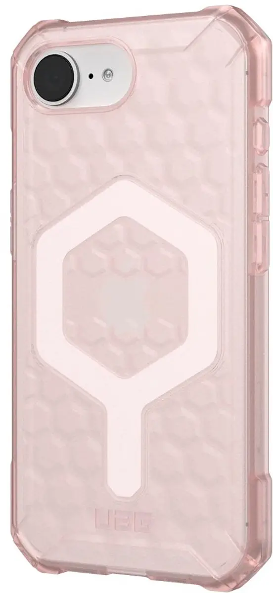 Urban Armor Gear Essential Armor Magafe iPhone 16e Hoesje - rose - afbeelding 6 van 6