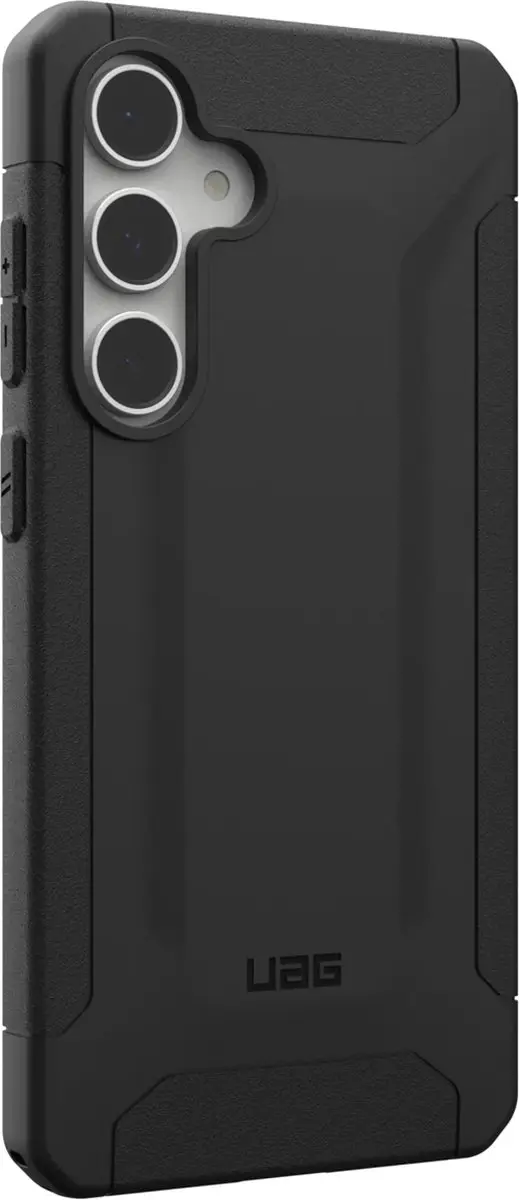 Urban Armor Gear Scout Backcover S24 FE - Zwart - afbeelding 2 van 6