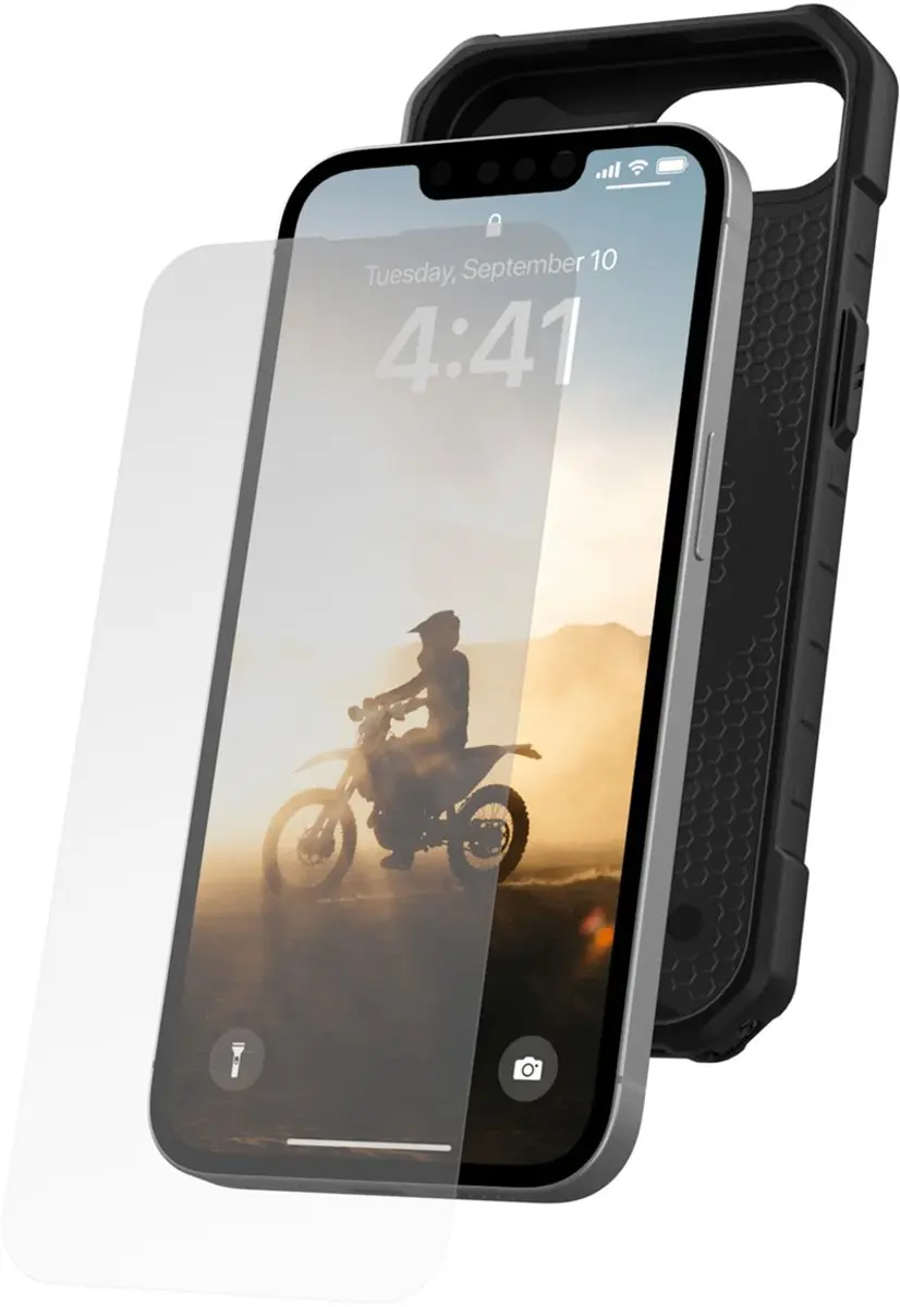 Urban Armor Gear Shield Plus Screenprotector iPhone 16/17 - afbeelding 6 van 6