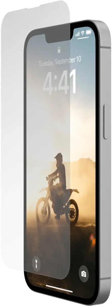 Urban Armor Gear Shield Plus Screenprotector iPhone 16/17 - afbeelding 5 van 6