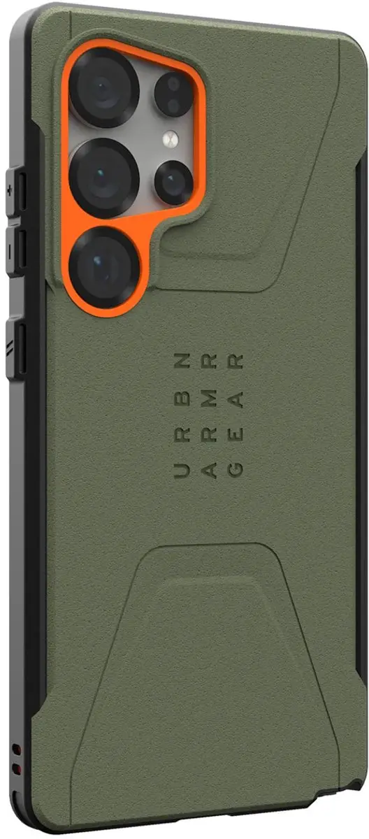 Urban Armor Gear Civilian Backcover 214473117297 - MagSafe - Oranje - afbeelding 2 van 6