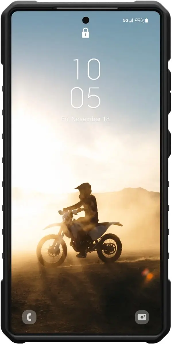 Urban Armor Gear Pathfinder Backcover S25 Ultra - Zwart - afbeelding 4 van 6