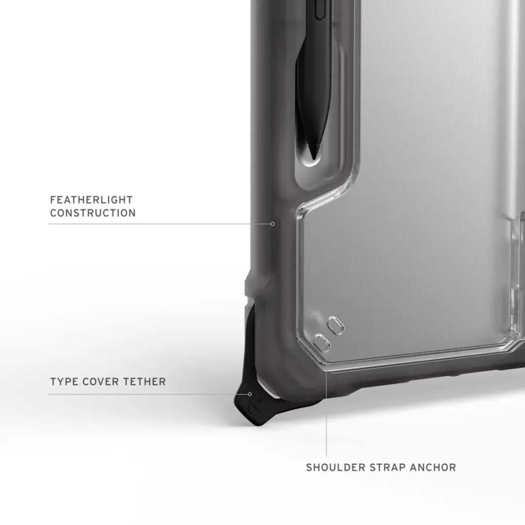 Urban Armor Gear 324021114331 Tabletbehuizing 30,5cm - Microsoft - Grijs - afbeelding 5 van 6