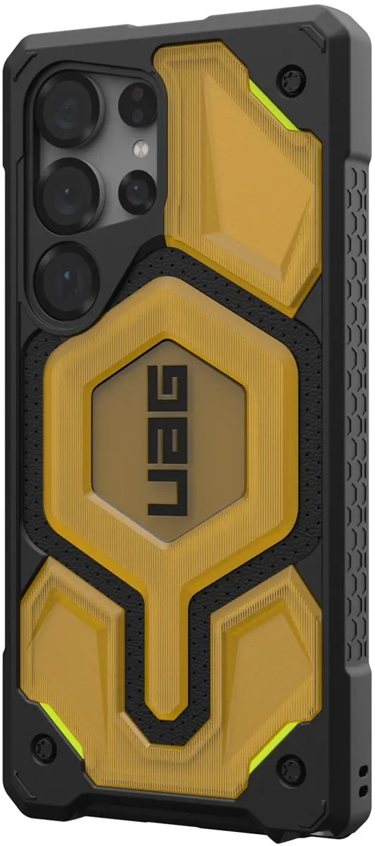 Urban Armor Gear Monarch Pro Ultum Backcover - S25 Ultra - Goud - 214461118787 - afbeelding 3 van 6