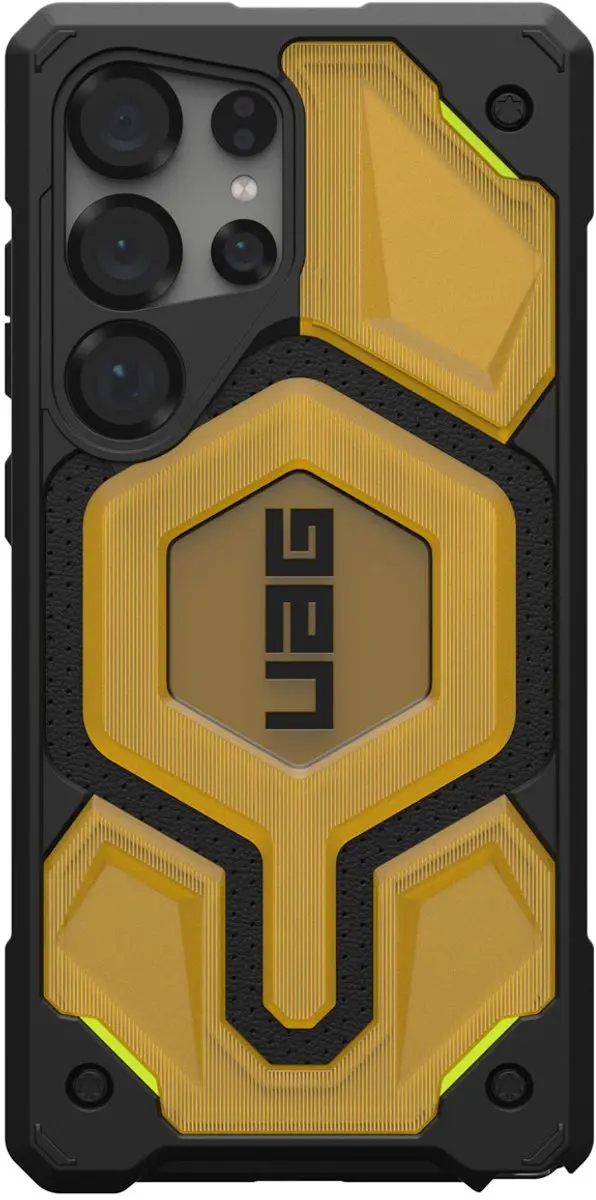 Urban Armor Gear Monarch Pro Ultum Backcover - S25 Ultra - Goud - 214461118787 - afbeelding 2 van 6