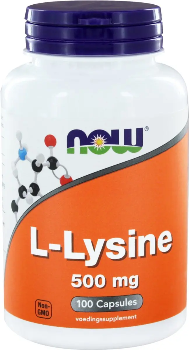 Now Foods L-Lysine 500mg Capsules