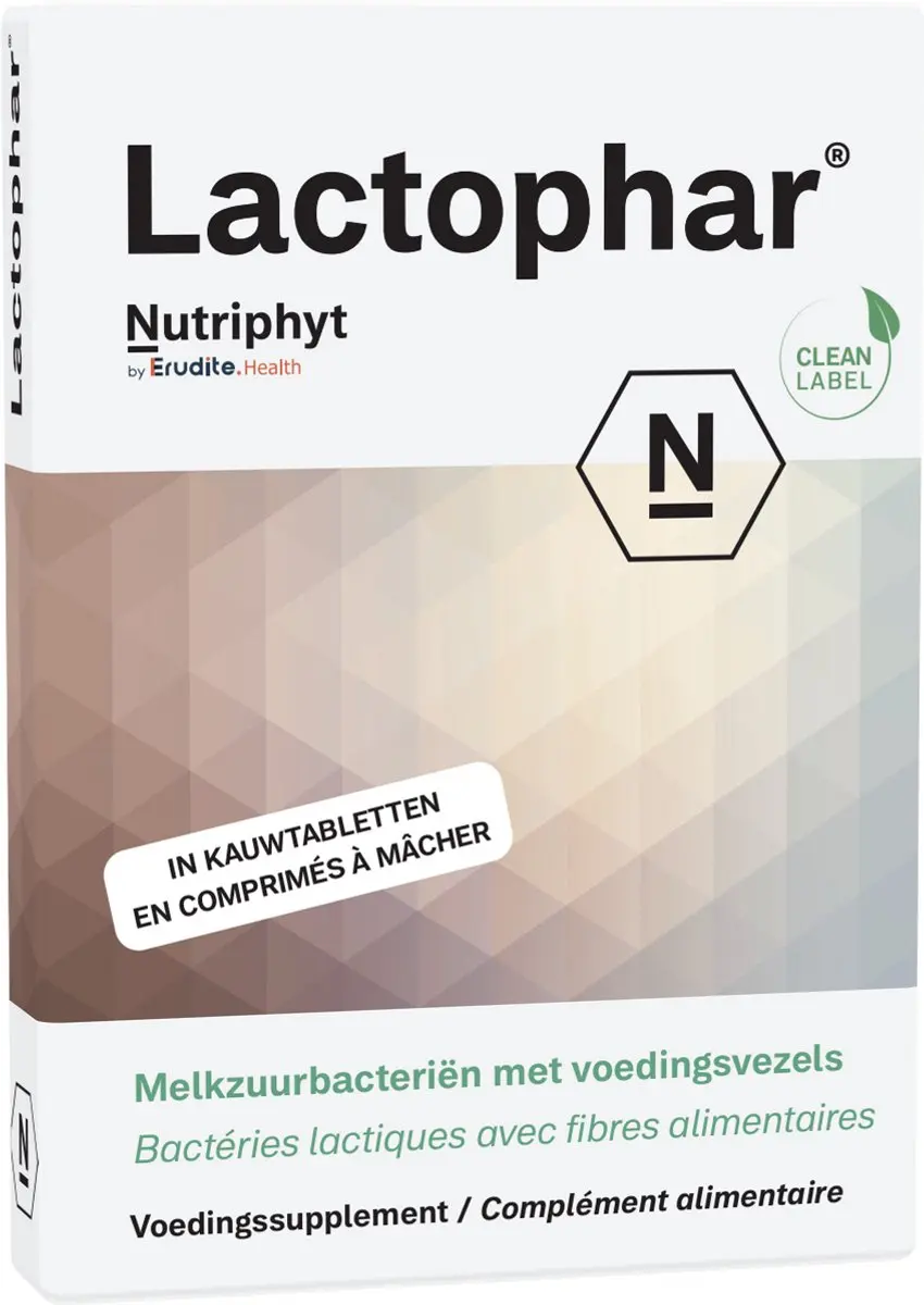 Nutriphyt Lactophar 10 Tabletten - 10 Stuks