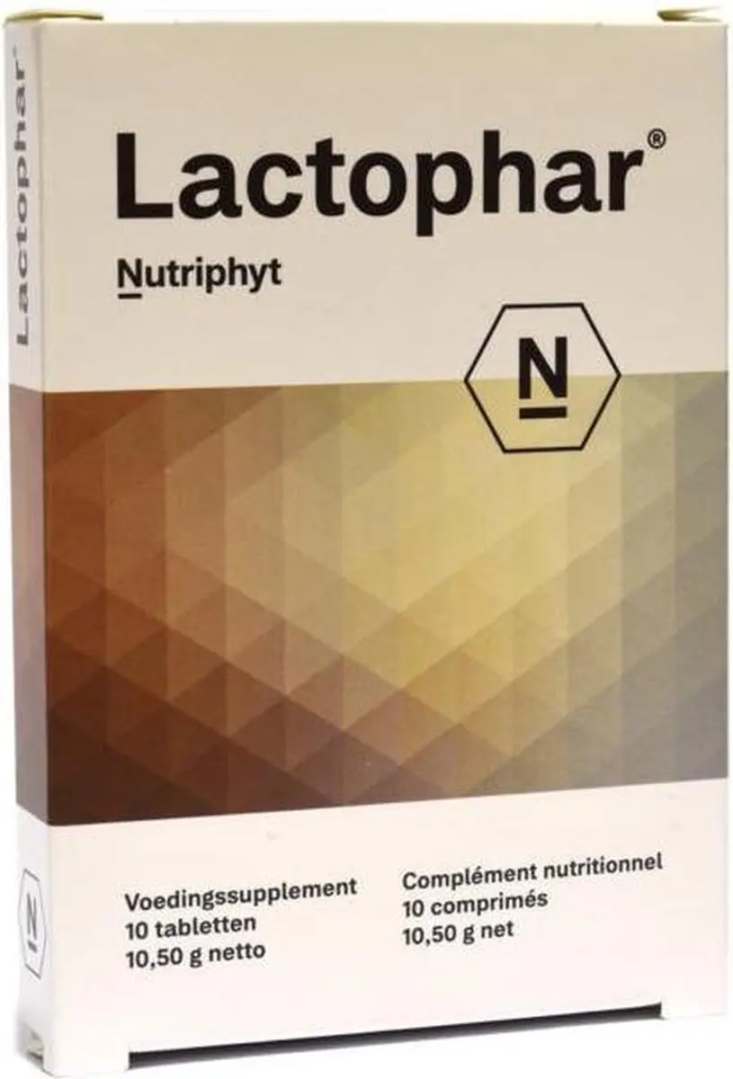Nutriphyt Lactophar 10 Tabletten - 10 Stuks