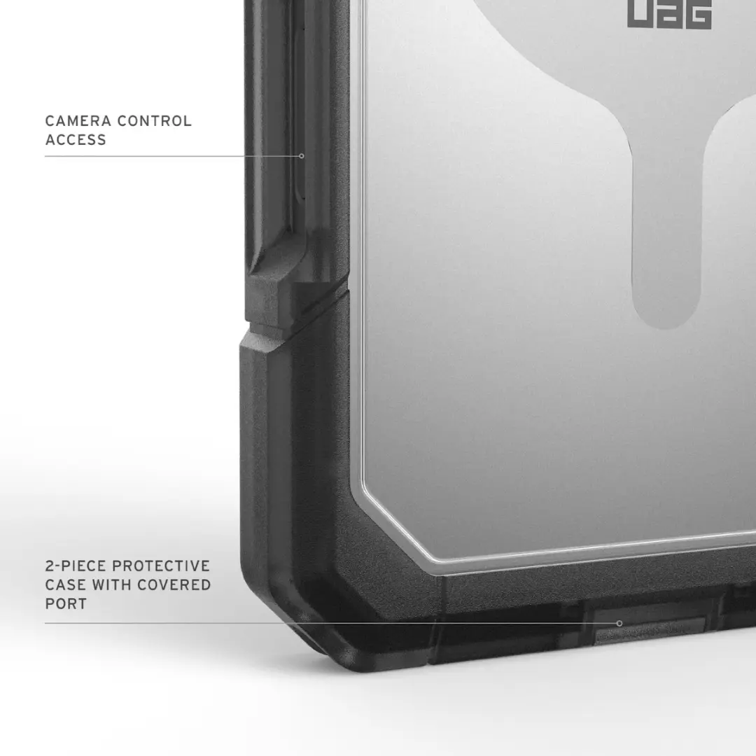 Urban Armor Gear Trooper MagSafe Hoesje iPhone 17 Pro Max - 840283922343 - Zwart - afbeelding 4 van 6