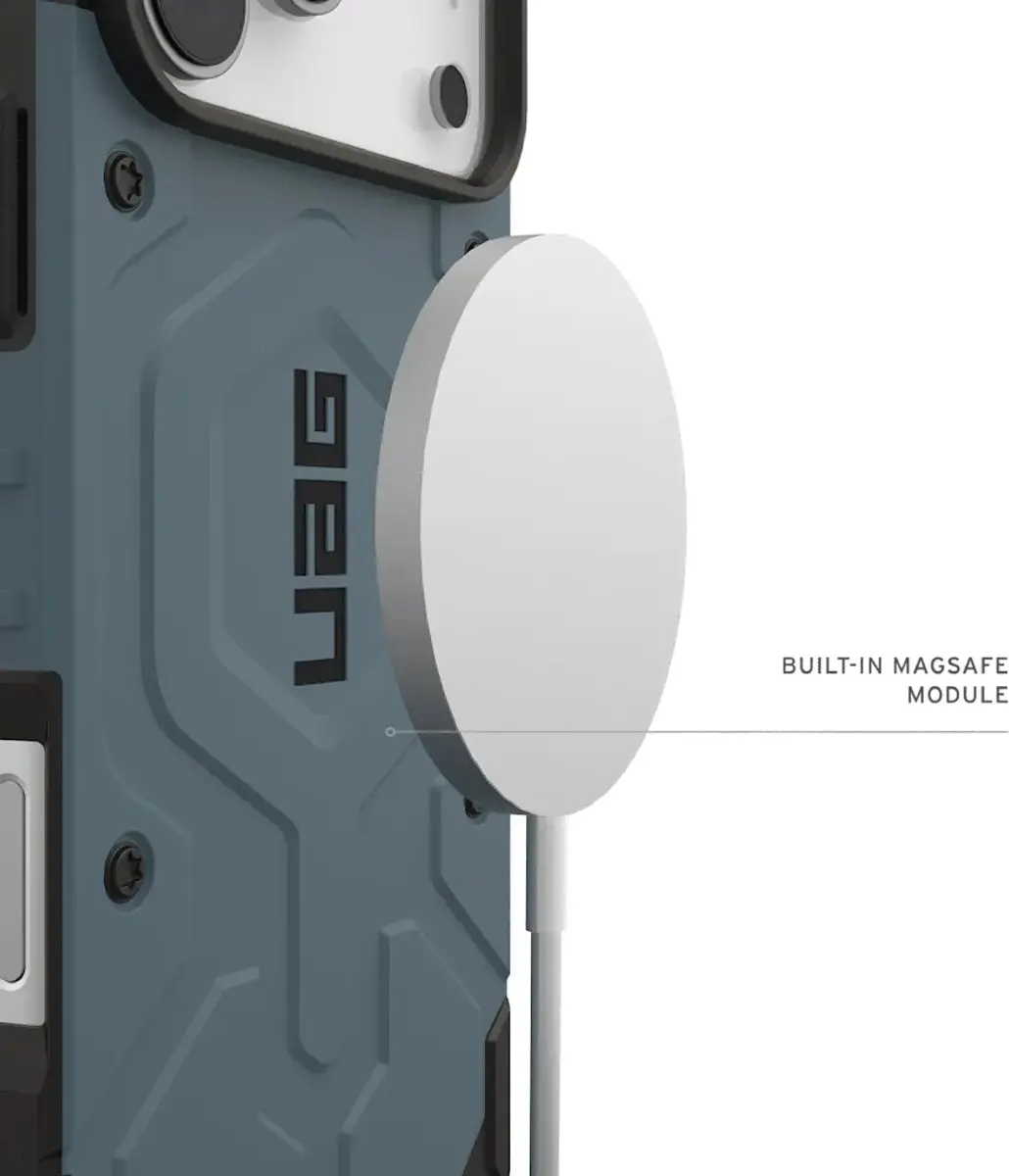 Urban Armor Gear Pathfinder Magsafe Case iPhone 17 - 840283923227 - Zwart - afbeelding 5 van 6