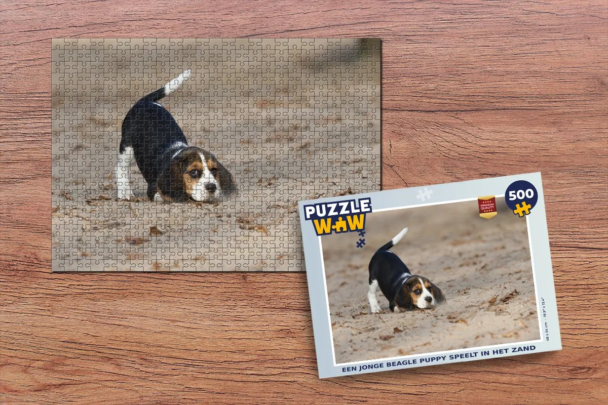 PuzzleWow Legpuzzel 500 Stuks - Multicolor