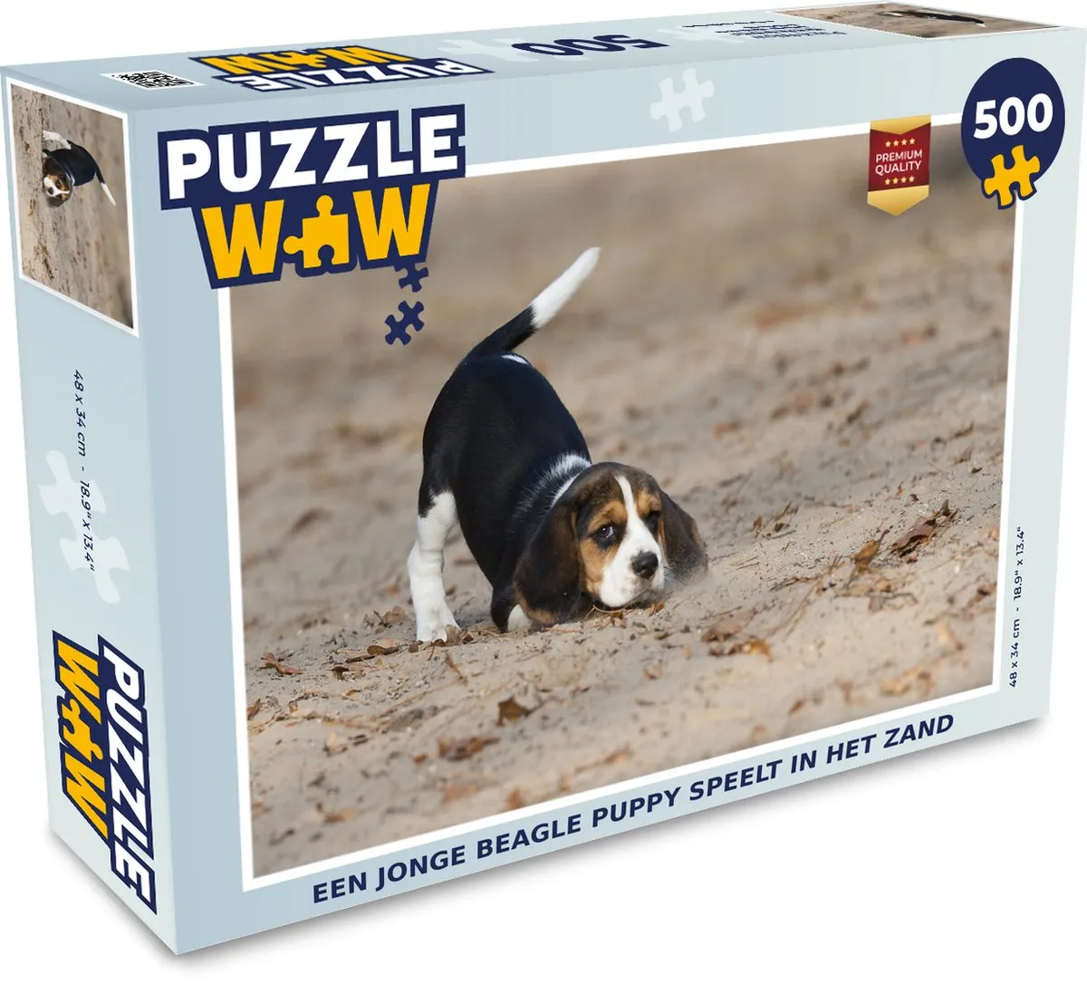 PuzzleWow Legpuzzel 500 Stuks - Multicolor