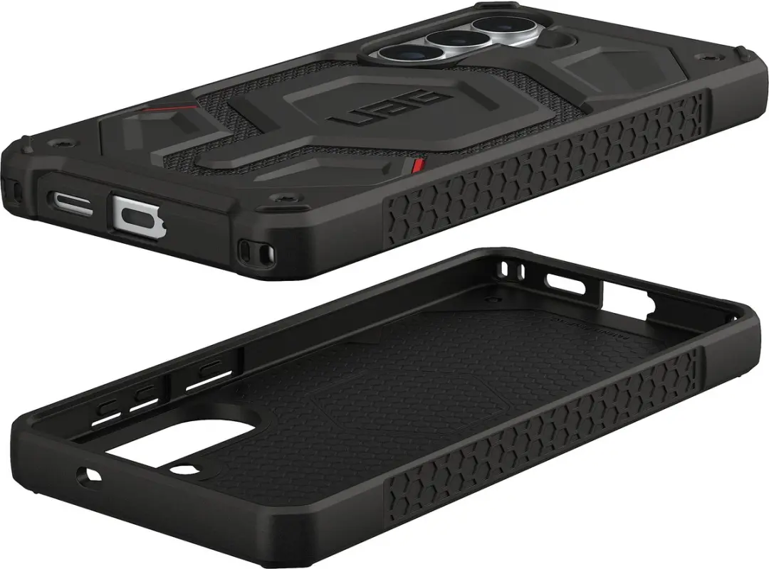 Urban Armor Gear Monarch Pro Backcover S26+ - Zwart - afbeelding 4 van 4