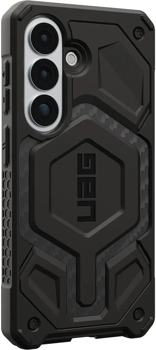 Urban Armor Gear Monarch Pro Backcover S26 - Carbon Grijs - afbeelding 3 van 4