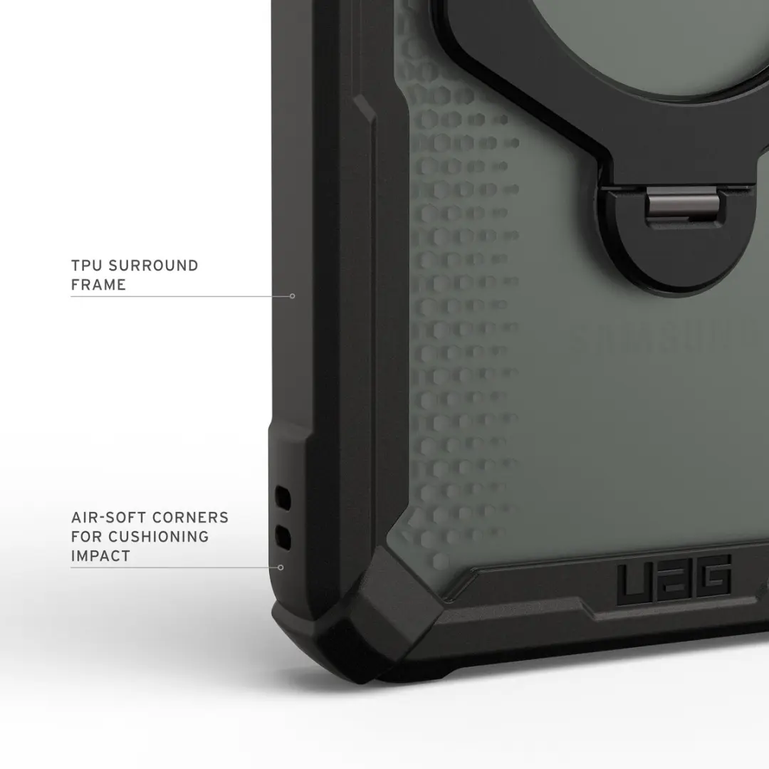 Urban Armor Gear Plasma XTE 360 Hoes - Samsung Galaxy 6.9" - Zwart - afbeelding 3 van 6