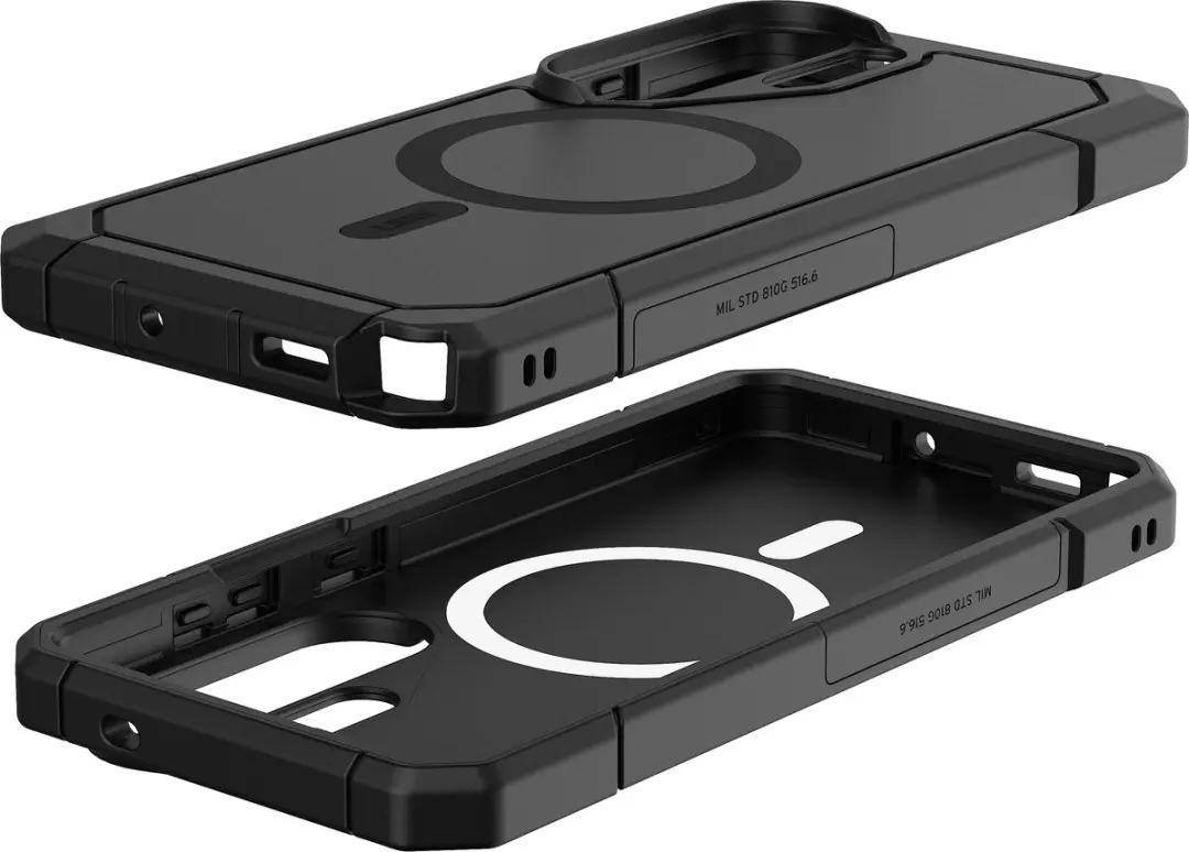 Urban Armor Gear Trooper Backcover S26 Ultra - Zwart - MagSafe - afbeelding 5 van 6