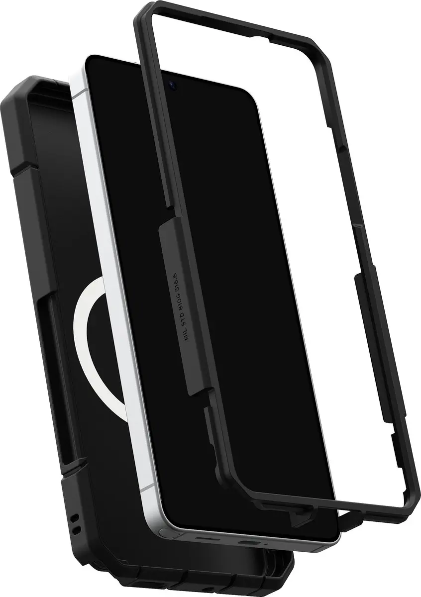 Urban Armor Gear Trooper Backcover S26 Ultra - Zwart - MagSafe - afbeelding 4 van 6