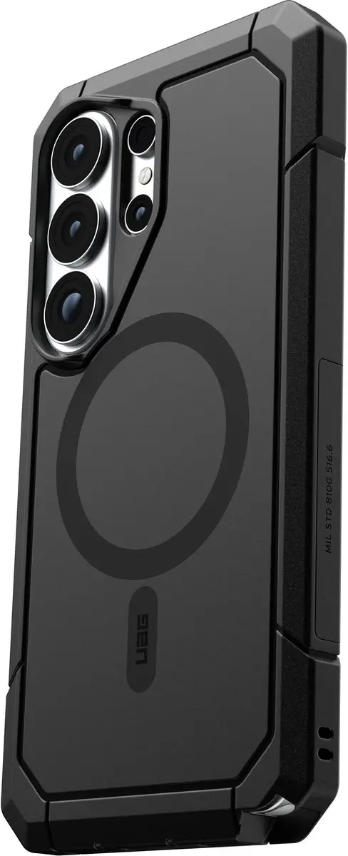 Urban Armor Gear Trooper Backcover S26 Ultra - Zwart - MagSafe - afbeelding 3 van 6