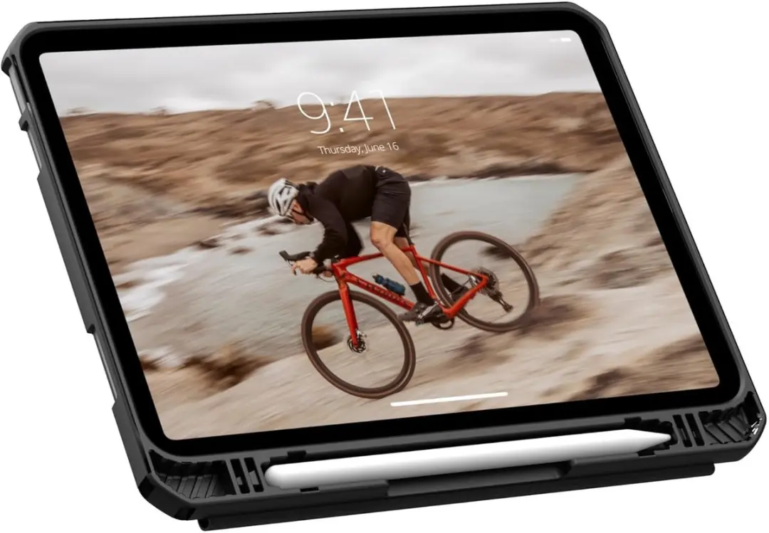 Urban Armor Gear Trooper Hoes iPad 11/10 - Zwart - afbeelding 2 van 6