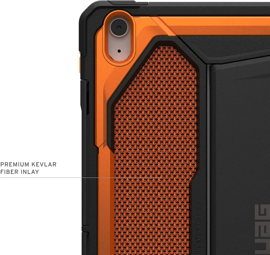 Urban Armor Gear Monarch 124508113997 Backcover - iPad Air 13" Oranje - afbeelding 2 van 6
