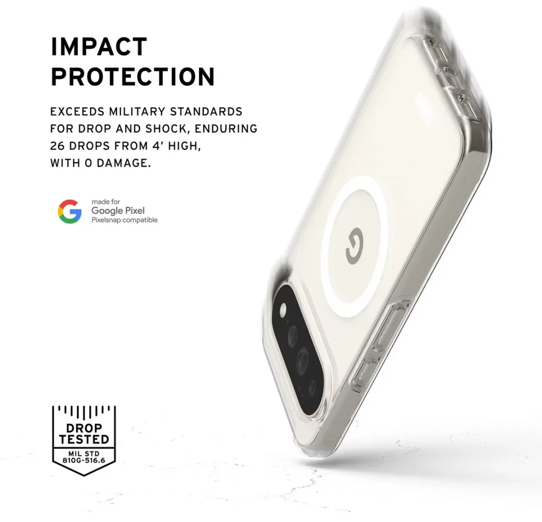 Urban Armor Gear Scout Backcover Pixel 11 Pro XL - Ash Clear - 614481114G31 - afbeelding 2 van 6