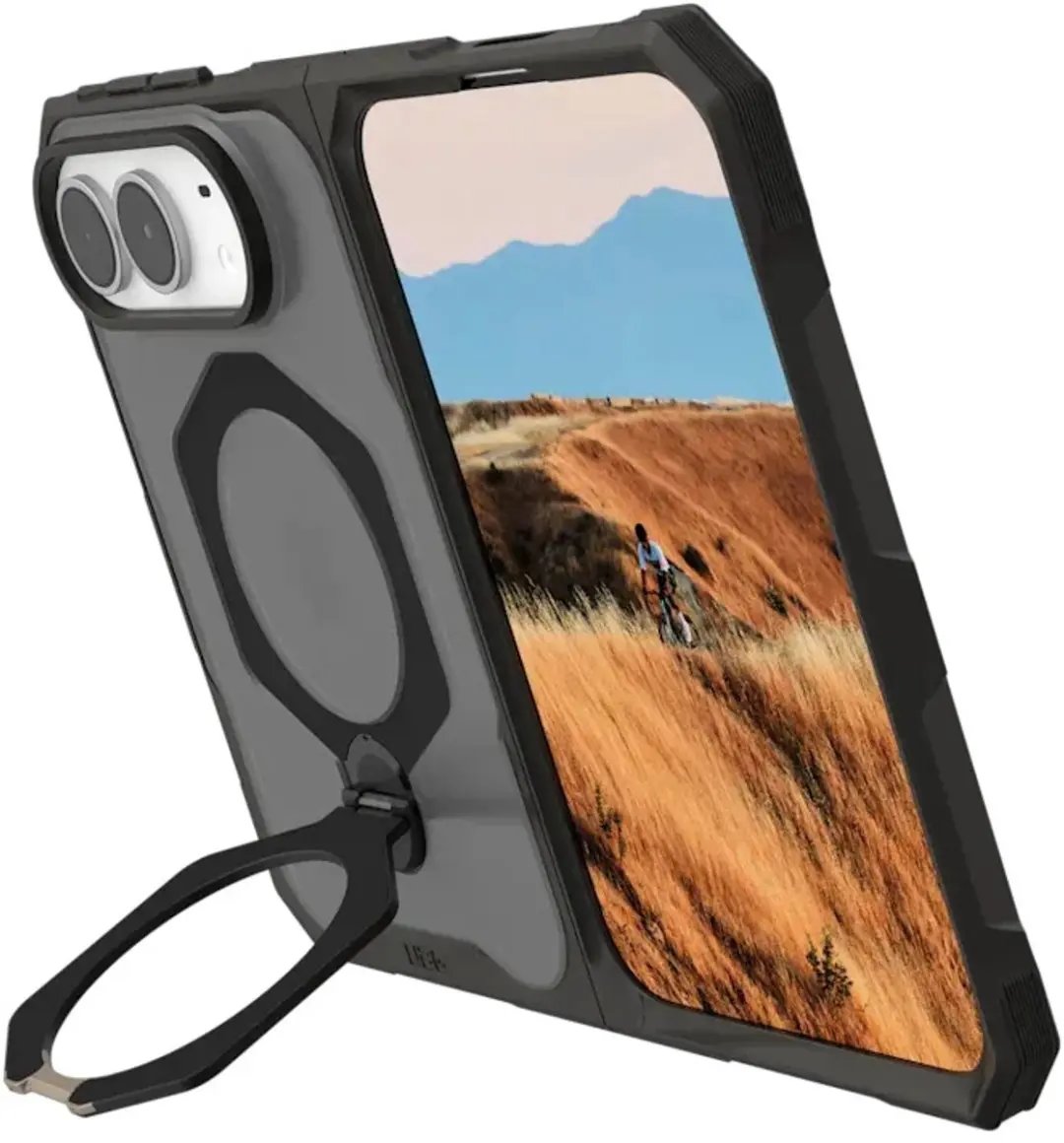 Urban Armor Gear Mouve XTE Backcover iPhone Duo - Ash - MagSafe - afbeelding 6 van 6