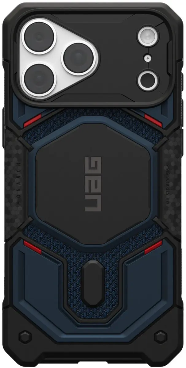 Urban Armor Gear Monarch Pro Backcover 114568113955 - iPhone 18/17 Pro Max - Donkerblauw - afbeelding 2 van 5