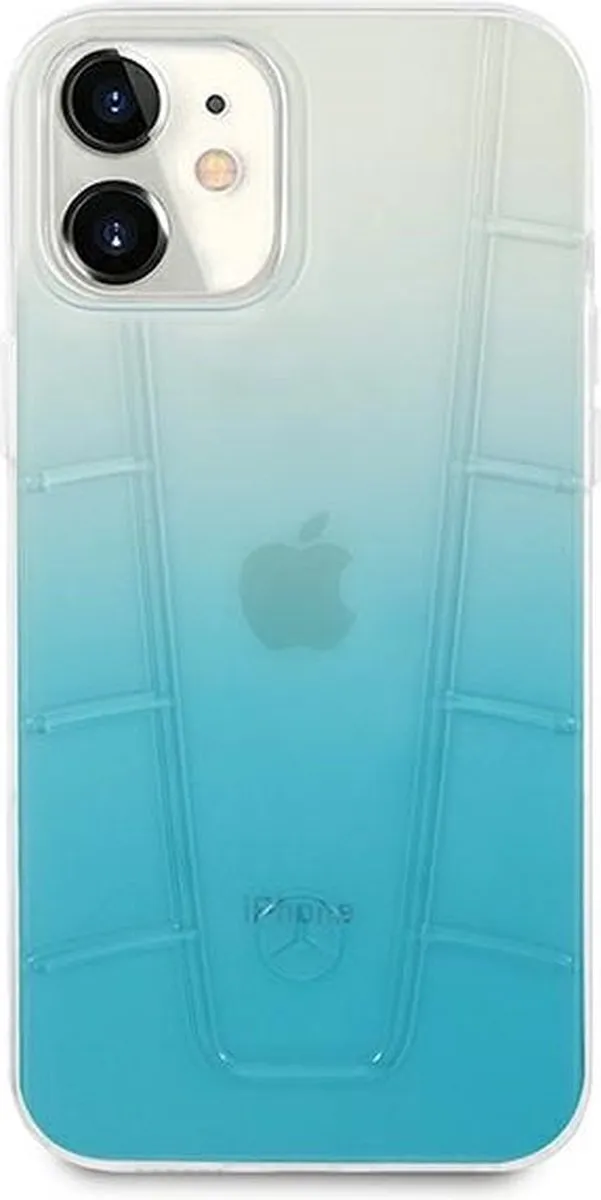 Mercedes MEHCP12SCLGBL iPhone 12 mini Hardcase - Blauw
