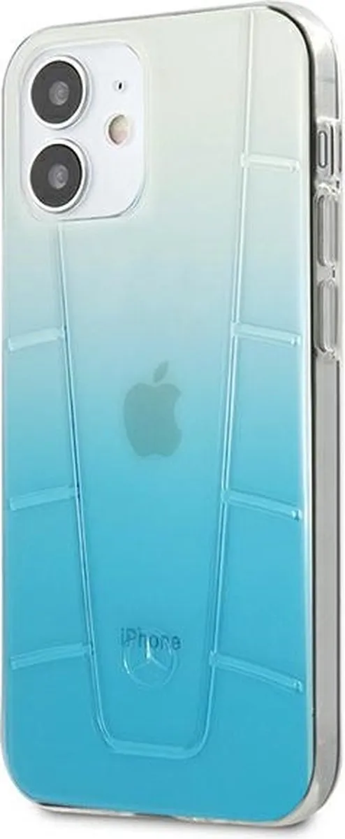 Mercedes MEHCP12SCLGBL iPhone 12 mini Hardcase - Blauw