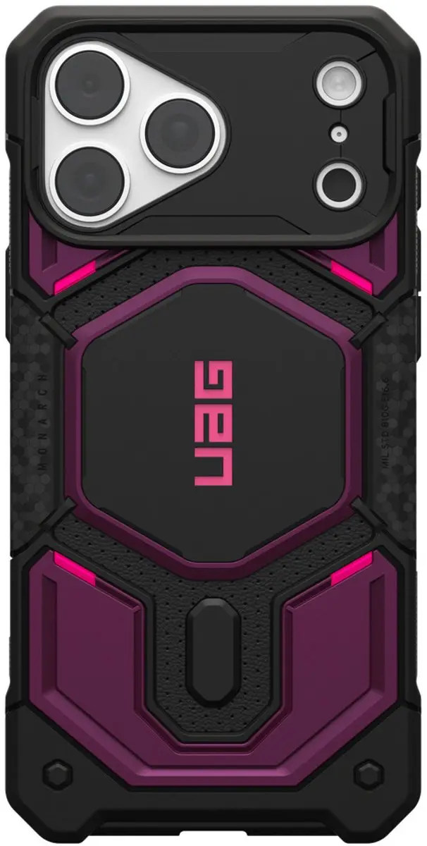 Urban Armor Gear Monarch Pro Backcover - iPhone 18/17 Pro Max - Paars - afbeelding 2 van 5