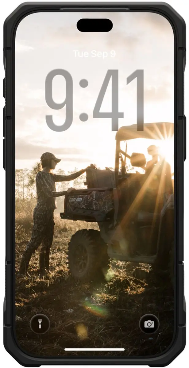 Urban Armor Gear Monarch Pro Backcover 114569113955 - iPhone 18/17 Pro - Donkerblauw - afbeelding 4 van 5