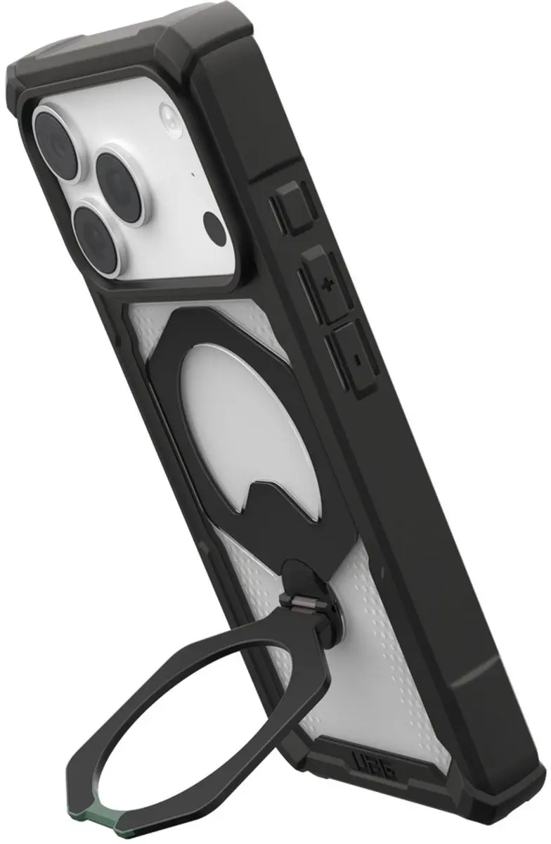 Urban Armor Gear Plasma XTE Backcover iPhone 18/17 Pro - 11457311404G - Zwart - afbeelding 3 van 6