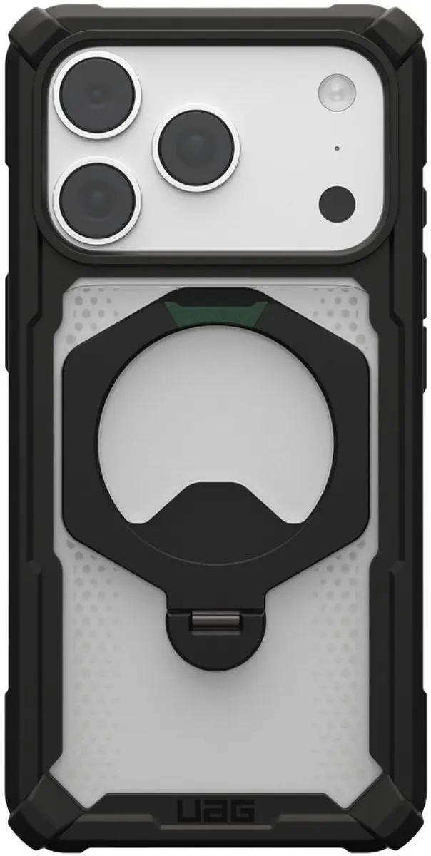 Urban Armor Gear Plasma XTE Backcover iPhone 18/17 Pro - 11457311404G - Zwart - afbeelding 2 van 6