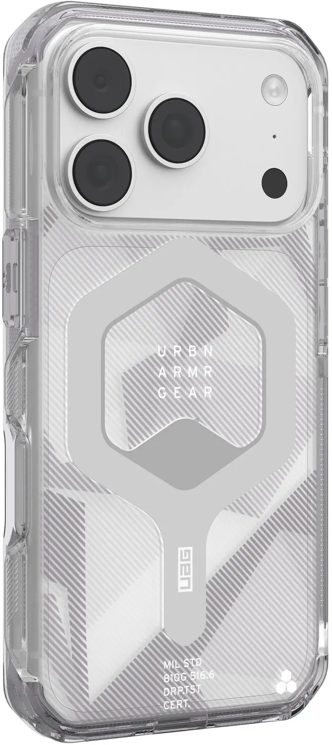 Urban Armor Gear Plyo Backcover iPhone 18/17 Pro - Ice - 11459111433B - afbeelding 5 van 6