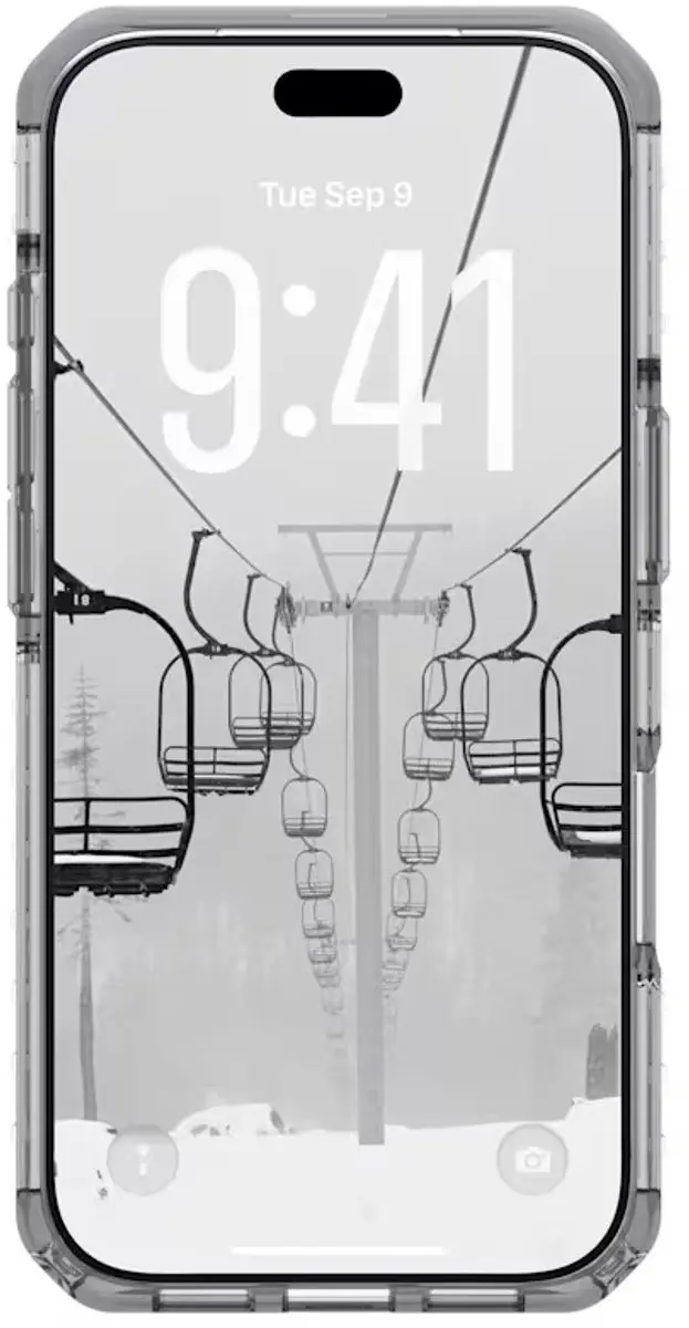 Urban Armor Gear Plyo LT Backcover iPhone 18/17 Pro - Ice - 11459311433B - afbeelding 2 van 2