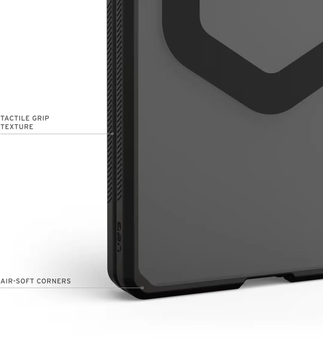 Urban Armor Gear Mouve Backcover Z Fold8 Ultra - Ash - MagSafe - afbeelding 4 van 6
