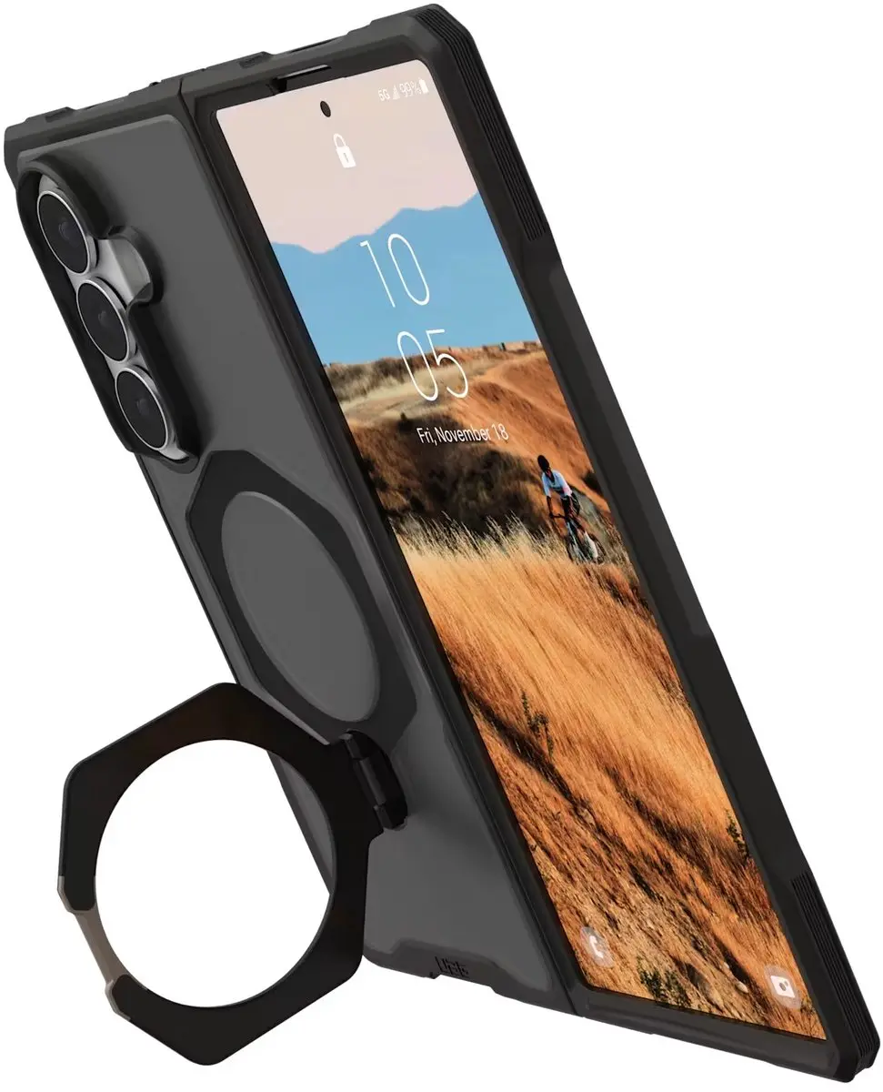 Urban Armor Gear Mouve XTE Backcover - Samsung Galaxy Z Fold8 Ultra - Grijs - afbeelding 5 van 6