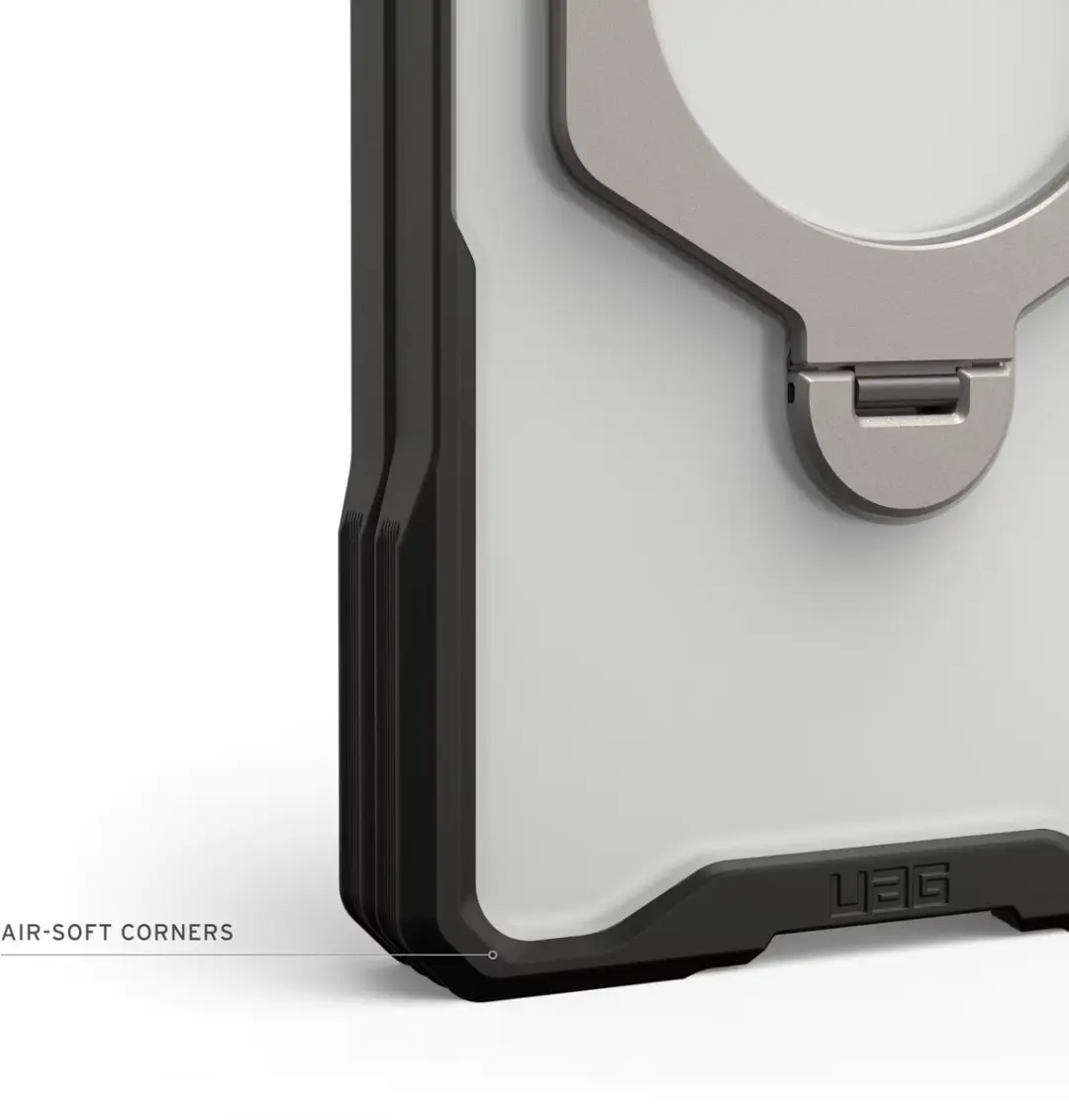 Urban Armor Gear Mouve XTE Backcover - Samsung Galaxy Z Fold8 Ultra - Grijs - afbeelding 4 van 6