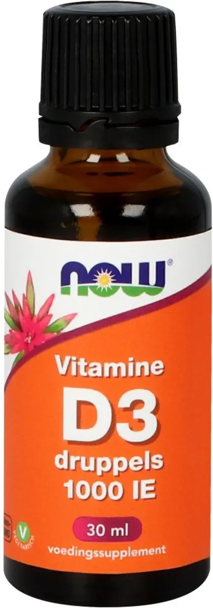 Now Foods Vitamine D-3 1000 IE Druppels 30ml