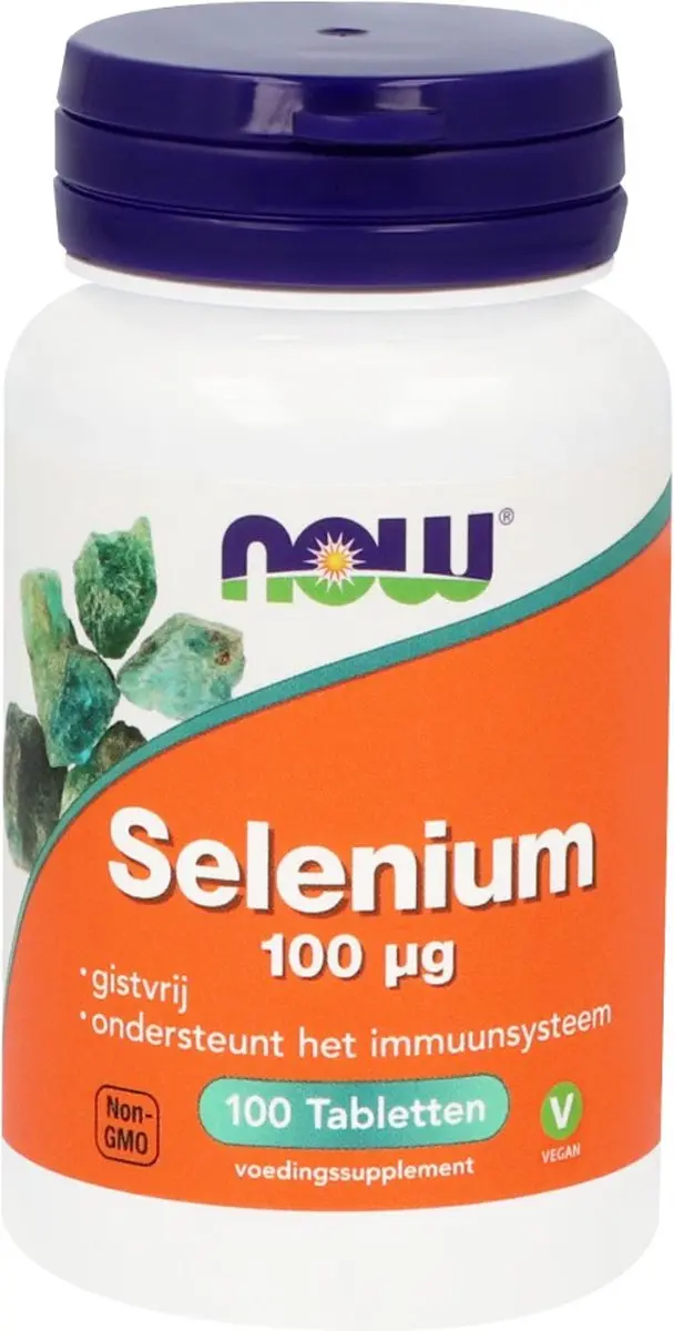 Now Foods Selenium 100 mcg - 100 Tabletten