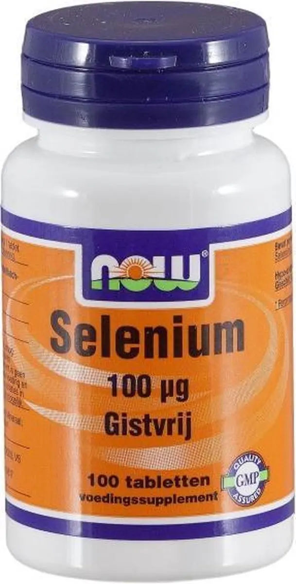 Now Foods Selenium 100 mcg - 100 Tabletten
