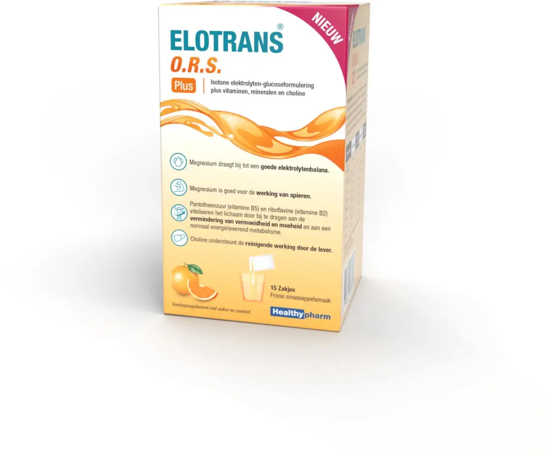 Healthypharm Elotrans O.R.S. Plus 15 Sachets