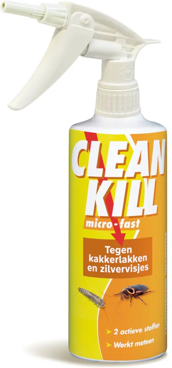 BSI Clean Kill Micro-Fast Insecticide Spray 500ml - Meerkleurig - afbeelding 2 van 2